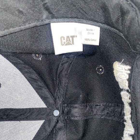 Caterpillar Cap CAT Construction Logo Hat Embroidered Tractor Trucker Equipment - Picture 9 of 9
